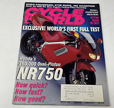 1994 Cycle World Magazine Motorcycle KTM 620 Duke R/XC Honda NR750 MZ Skorpion picture