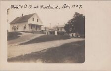 Post Office and Store Dirt Road Scotland Connecticut 1907 RPPC Photo Postcard picture