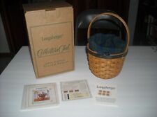 New Longaberger Collectors Club 2004 Edition Renewal Basket With Protector Liner picture