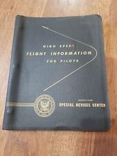 1955 U.S. Naval Research Special Devices High Speed Flight Information 4 Pilots picture