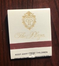 The Plaza Hotel New York Matchbook picture
