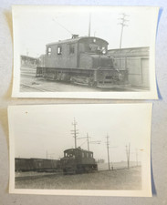C. 1930s Cedar Rapids & Iowa City Railway Steeplecab No. 56, 57 Photo Lot picture