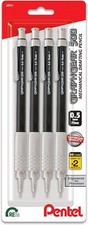 Pentel GraphGear 500 Mechanical Drafting Pencil, 0.5mm, Black Barrel, Pack of 4 picture