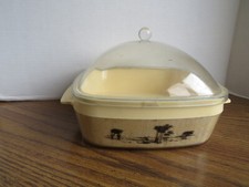 Vintage Burlap Woven Insulated Casserole w/Domed Lid picture