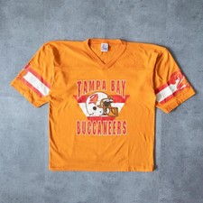 Vintage 90s NFL Tampa Bay Buccaneers Jersey Shirt Made in USA picture