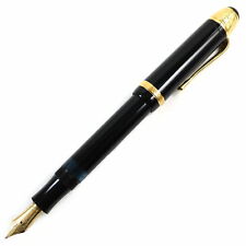 Montblanc Voltaire Writer Series 1995 K18 White Star Logo Engraved Fountain Pen picture