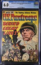 With the US Paratroops Behind Enemy Lines #1 - CGC 6.0 (1951, Avon) Wally Wood picture