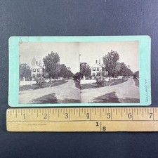 Henniker New Hampshire Bradford Street Stereoview 1870s Rural Americana picture