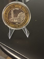 1946 Las Vegas Flamingo Hilton $10 Limited Edition Gaming Token Coin .999 silver picture