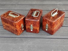 3 pcs Soviet Bakelite Box.USSR Bakelite Ammo Box Vintage Military USSR Bakelite picture
