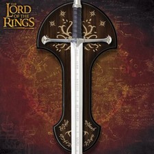 United Cutlery Lord of the Rings Anduril Sword of King Elessar Licensed COA picture