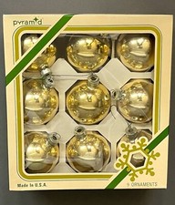 Marvelous Vintage Large 9 Pieces of The Original Pyramid Christmas Tree Ornament picture