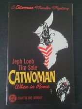 CATWOMAN: WHEN IN ROME Chapter #1 MONDAY 2004 DC COMICS JEPH LOEB TIM SALE ART picture