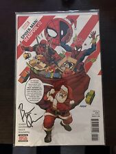 Spiderman/Deadpool #12 Comic Double Signed By Brian Quinn of TESD & IJ picture