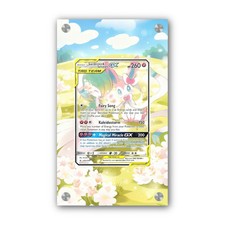 Gardevoir & Sylveon GX 205/214 - Exclusive Pokémon Extended Artwork Display Case picture