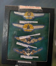 WWII Japanese Cloth Pilots Wings(4) picture