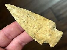COLORFUL HOPEWELL POINT ILLINOIS AUTHENTIC ARROWHEAD INDIAN ARTIFACT B39 picture