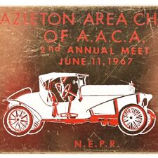1967 Antique Auto Club Car Show AACA NEPR Angela Park Drums Butler Twp Hazleton picture