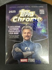 2025 Topps Chrome Marvel Studios Factory Sealed Value Blaster Box QTY picture