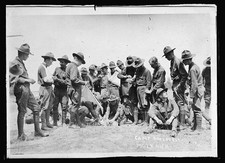 Photo:Camp Roosevelt Mich 1920 First Aid Class Applying Triangles Contest picture