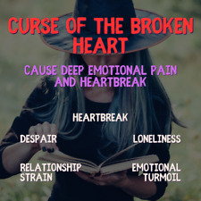 Curse of the Broken Heart - Cause Deep Emotional Pain | Real Black Magic Love Cu picture