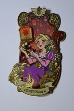 NEW astral_pins Signature Series Tangled Pink Rapunzel Hard Enamel Fantasy Pin picture