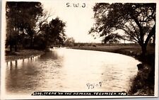 Real Photo Postcard Scene on the Nemaha River in Tecumseh, Nebraska picture