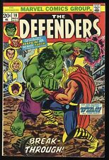 Defenders #10 FN/VF 7.0 Thor vs Incredible Hulk Marvel 1973 picture