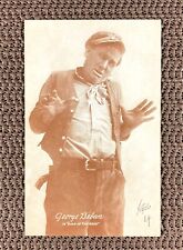 Antique Hollywood Silent Era George Beban Postcard Witzel L.A. c 1920 Unused picture