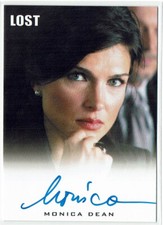 Lost Archives 2010 Auto Autograph Card Monica Dean as Gabriella picture