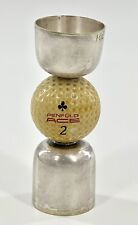 VTG PHV & Co Penfold Ace Golf Ball Double Cocktail Jigger/Mid Century Modern picture
