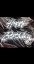 Happy Birthday Neon Light Sign 16.5