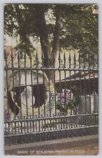 View of The Grave of Benjamin Franklin, Philadelphia, Pennsylvania 1909 Postcard picture