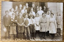 1912 RPPC - SAN JOSE, CALIFORNIA: VALLEY VIEW SCHOOL real photo postcard + NAMES picture