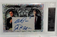2024 Leaf Pop Century AL PACINO ALEC BALDWIN 1/1 Dual Auto Beckett BGS 9 RARE picture