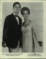 1965 Press Photo Fred Waring Show Entertainers Jim Wheeler & Linda Wicker picture