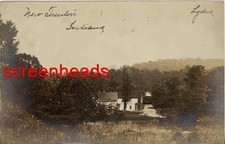 1907 RPPC PHOTO NEW TRENTON INDIANA 