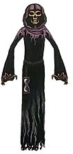 Halloween Jointed Hanging Scary Creepy Grim Reaper 5 Feet New  picture
