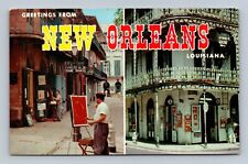 Postcard Greetings from New Orleans Louisiana LA NO City of Enchantment picture