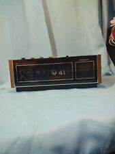 Vintage 1970’s Panasonic FM-AM IC Digital Flip Clock Radio RC-6493 Fully Tested picture