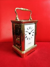 Antique John Walker London Carriage Clock Repeater French Brass Serviced c1900 picture
