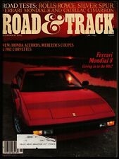 NOVEMBER 1981 ROAD & TRACK MAGAZINE FERRARI MONDIAL, ROLLS ROYCE SILVER SPUR picture