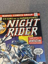 Marvel Comics #1 October 1974 Night Rider 02926 picture