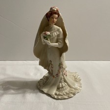 Vintage Lenox Classic Victorian Bride  Fine Porcelain Figurine 1995 picture