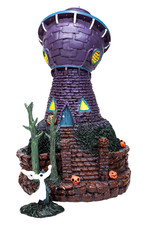 Lot of 2 HAWTHORNE VILLAGE Nightmare Before Christmas Dr Finkelsteins Lab & Zero picture