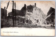 K35/ Baltimore Maryland Postcard c1910 Great Baltimore Fire Disaster 41 picture