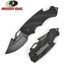 Mini Folding Pocket Knife 2.5''Blade Black G10 Handle EDC Multifunction Tool New picture