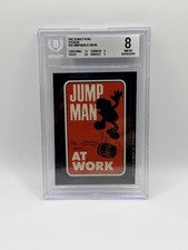 1982 Topps Donkey Kong stickers Jump Man At Work #20 picture