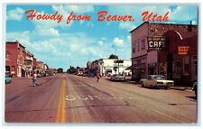 c1960 US Highway Mecca Deer Hunters Store Exterior Building Beaver Utah Postcard picture