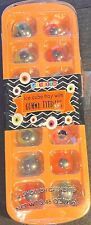 Ice Cube Tray w/ 14 Gummy Eyeballs Halloween Party Prop by Galerie DO NOT EAT picture